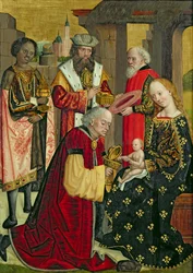 A Adoração dos Magos, do Altar da Cúpula, 1499 (têmpera no painel)